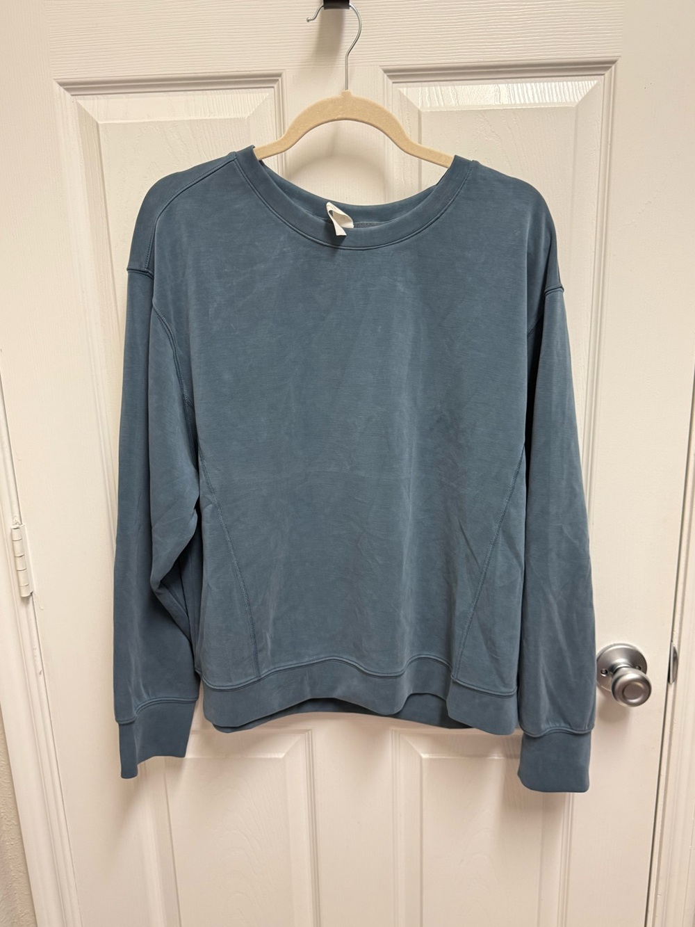 Colorfulkoala Slate Blue Crewneck Sweater